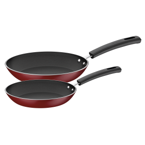 Kit Frigideira Tramontina 2 Peças Sicília Vermelho