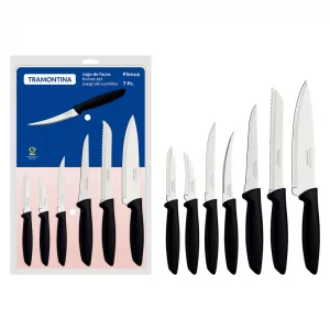 Tramontina Plenus Kit Facas Inox 7pc Pre 23498066 - Image 2