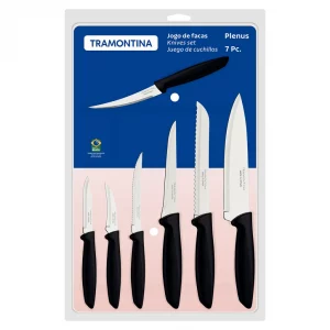 Tramontina Plenus Kit Facas Inox 7pc Pre 23498066 - Image 3