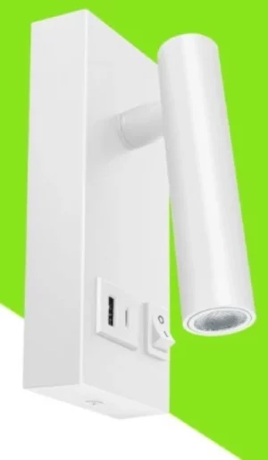 Lumanti Arandela Charger 2w 3000k Br Autovolt