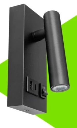 Lumanti Arandela Charger 2w 3000k Pt Autovolt