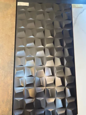 Azulejo Eliane 45x90 Cubic Black Ac a 1.62m2/cx