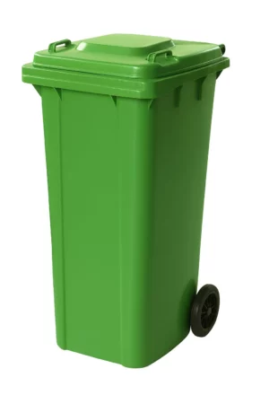 Contentor Starke/lar Plasticos 120l Verde Lixeira com Roda
