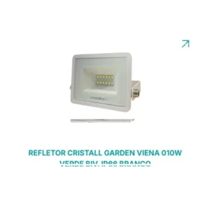 Refletor Cristallux Garden Viena 30w 3000k Branco 209887