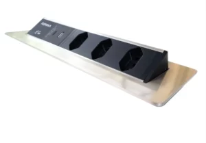 Pix Renna Caixa de Tomadas Preta 3t 2usb 3.650.8579