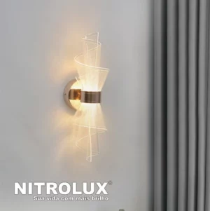 Nitrolux Arandela Led Acrilica 6w - 6189 Ala-006d