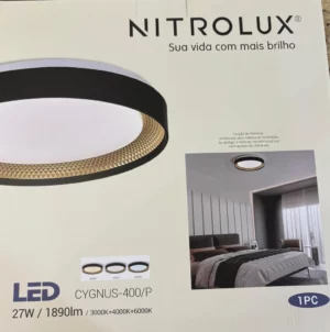 Nitrolux Plafon Led Cygnus-400/p 27w - 6588