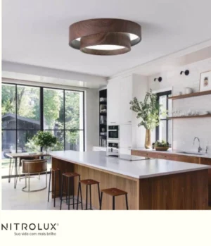 Nitrolux Plafon Led Gemini-001md 30w - 6583 - Madeira