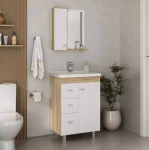 Fabribam Kit Marcela 60 Branco C/carvalho