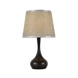 Nitrolux Abajur Drop-001p E27 Preto