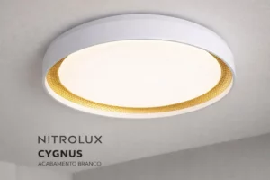 Nitrolux Plafon Led Cygnus-400/branco 27w - 6587