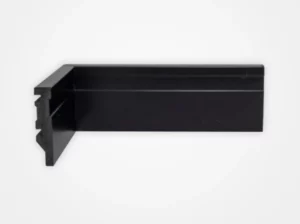 Graddus Rodape Gr70fp Barra 2.40 X 7cm Preto