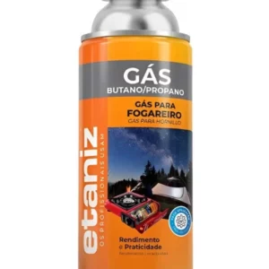 Gas P/macarico 400ml/215g Etaniz/mundial