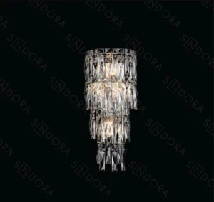 Dinamica Arandela Dcb01054 22x46cm P/2lamp E14 Dourado