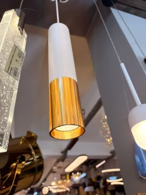 Astraled Pendente Piazzi 30cm Gu10 1xmr16 Br/do Pt-9112