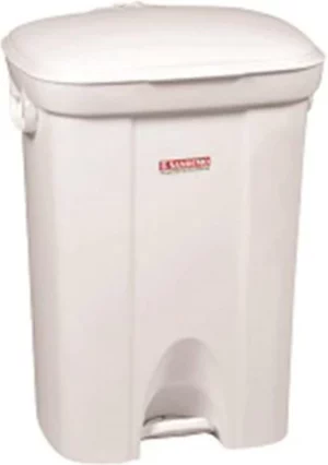 Lixeira Sanremo C/pedal 72l Branca 299/01