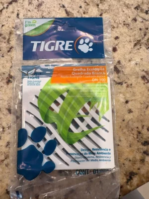 Eg Grelha Quadrado 100 Amanco/tigre/krona 10x10cm