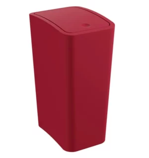 Lixeira Astra Plast Click 8l Vermelha Ltc1 Vm-vm