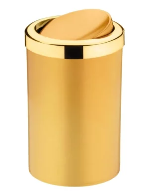 Future Lixeira Tampa Basculante 8l Dourado 382dd