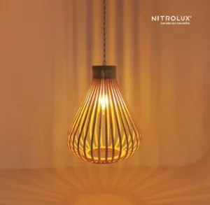 Nitrolux Pendente Bambu P/1 Lamp E27 27x34 Lpb-005 - 6100