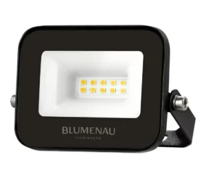 Refletor Led Blumenau Tech Pro 10w 3000k Pt Autov 79103000