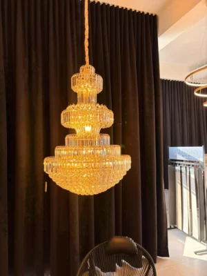 Perin Pendente Cristal D80cmx120cm 102269 - E14