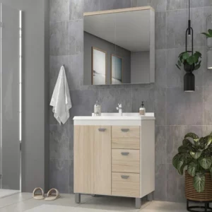 Cewal Kit 690 65cm Balc/esp Branco/carvalho Berlin