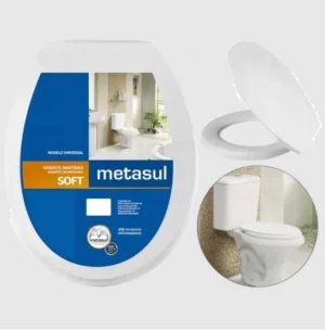 Assento Vaso Metasul Soft Branco