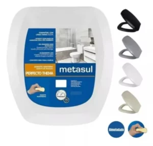 Assento Vaso Metasul Thema Almof Branco 10505001