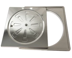 Flux Hidro Grelha Inox Abre e Fecha 15cm Raf-15