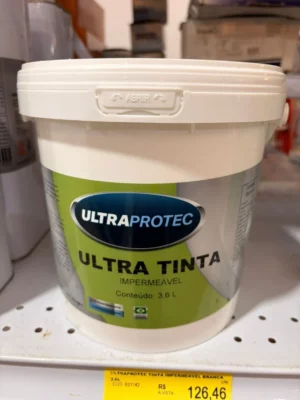 Ultraprotec Tinta Impermeavel Branca 3.6l