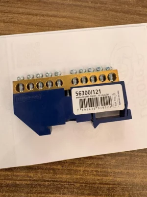 Barramento Neutro 10 Lig Din 80a C/suporte Azul 56300121