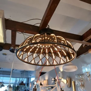 Gmh Plafon Vitoria Regia 30w 3000k Preto