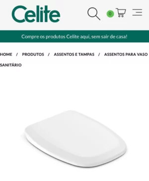 Assento Vaso Incepa/celite Like/art Br Original