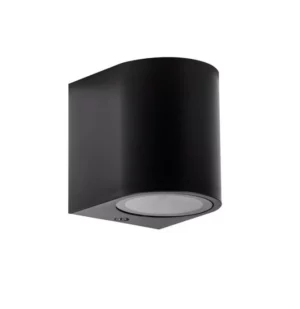 Arandela Blumenau Auti Preto 1 Facho Lamp Mr16 Redonda **