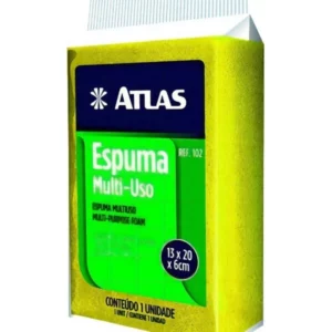 Esponja Multi Uso Atlas 102 Bloco Espuma