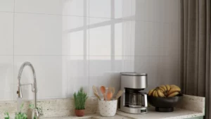 Azulejo Incopisos 38x74 Nanoglass White Pr a 1.98m2/cx