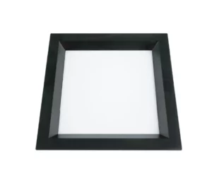 Placa Led Cristallux Inspire Emb Recuado 24w 3000k Preto Biv