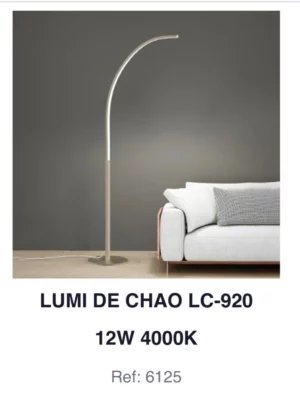 Nitrolux Luminaria de Chao Led Lc-920 12w 4000k - 6125