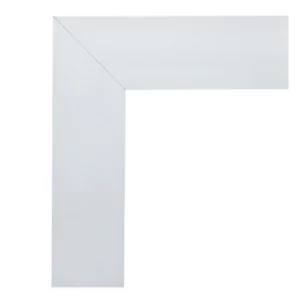 Graddus Guarnicao Gr70gl Barra 2.25 X 7cm Liso Branco