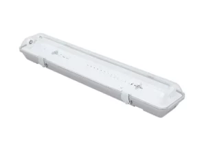 Luminaria Taschibra Blindada Tlr 3118 Sob P/g5 e G13 Cz Hermetica Fechada Usado em Coznhas, Nao Entra Inseto