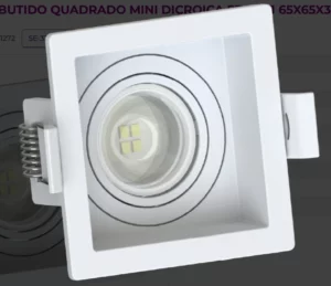 Save Spot Emb Quad Rec Mini Mr11 Branca Se-330.3399